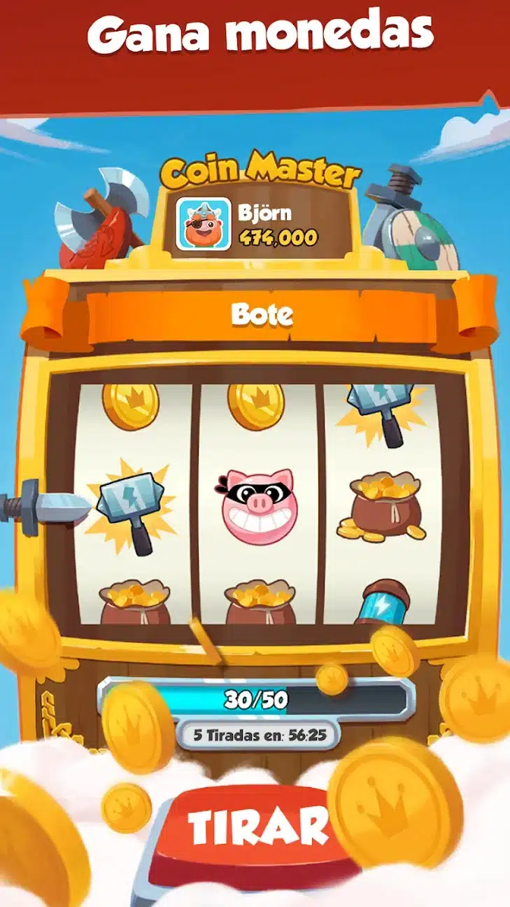 coin-master-como-conseguir-tiradas-gratis-diarias
