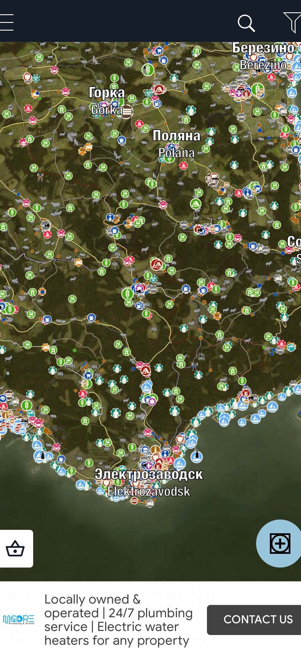 dayz-mapa-de-fuentes-de-agua-y-como-curar-enfermedades