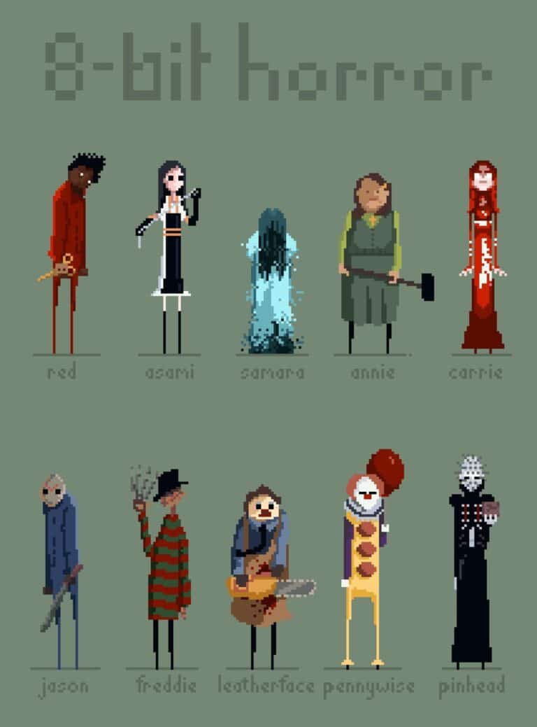 los-mejores-juegos-de-terror-en-8-bits-y-pixel-art