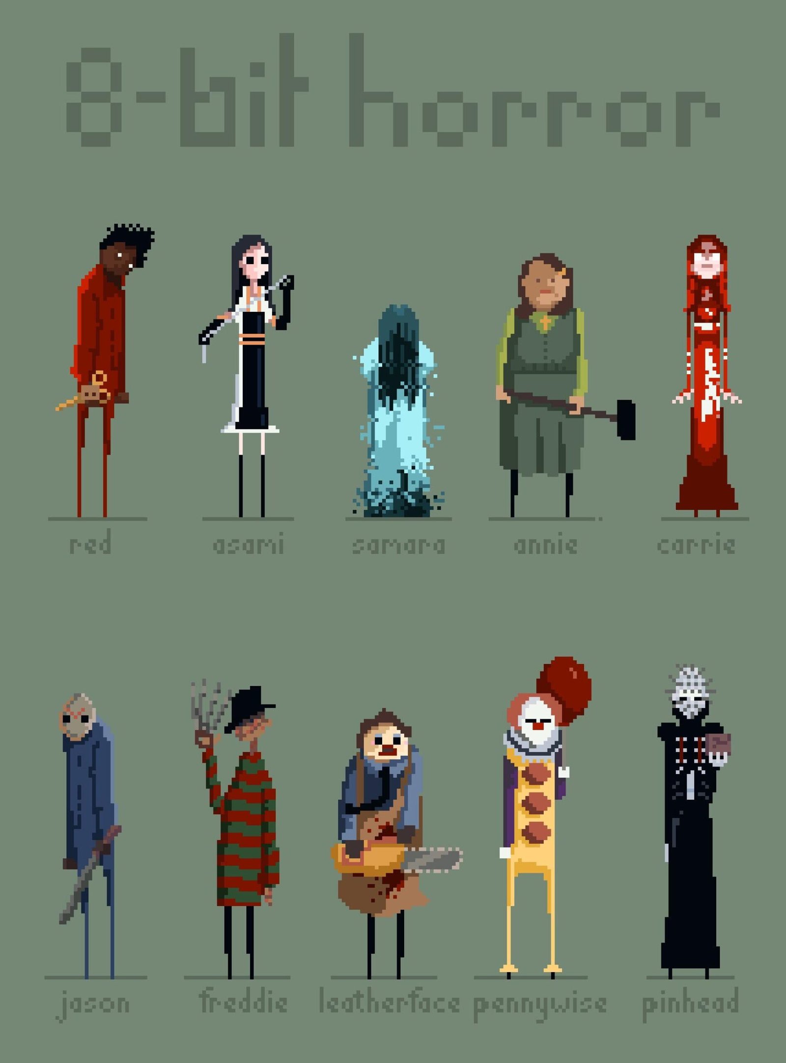 los-mejores-juegos-de-terror-en-8-bits-y-pixel-art