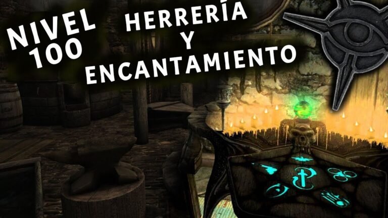 skyrim-como-subir-herreria-y-encantamiento-al-100-rapido